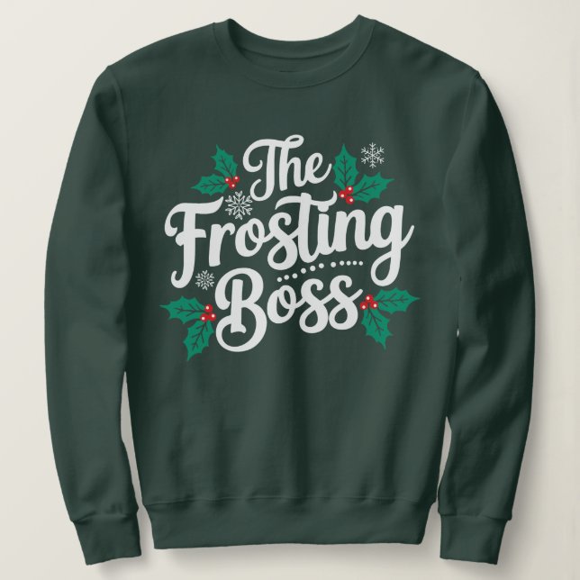 Sudadera Navidades divertidos Sweatshirt para adultos (Anverso del diseño)