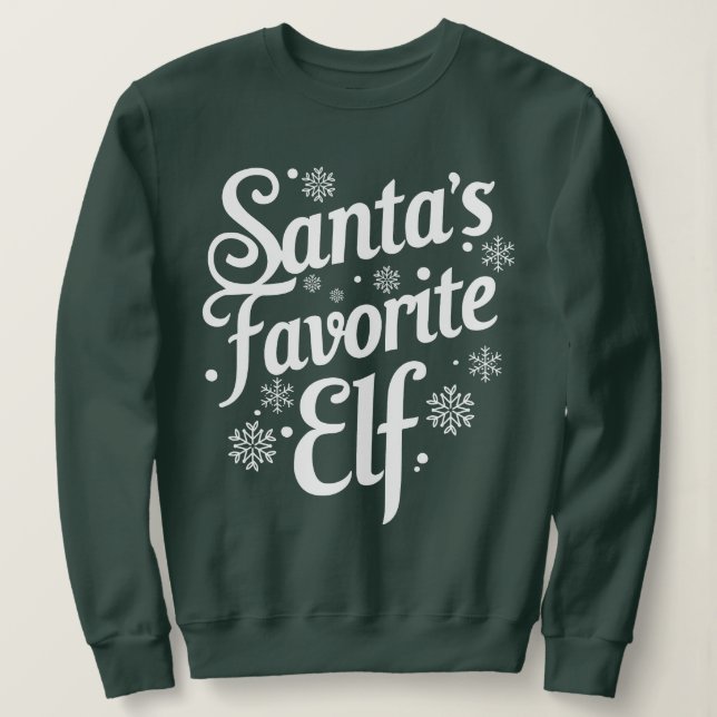 Sudadera Navidades divertidos Sweatshirt para adultos (Anverso del diseño)