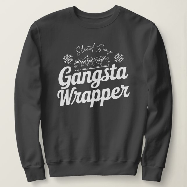 Sudadera Navidades divertidos Sweatshirt para adultos (Anverso del diseño)