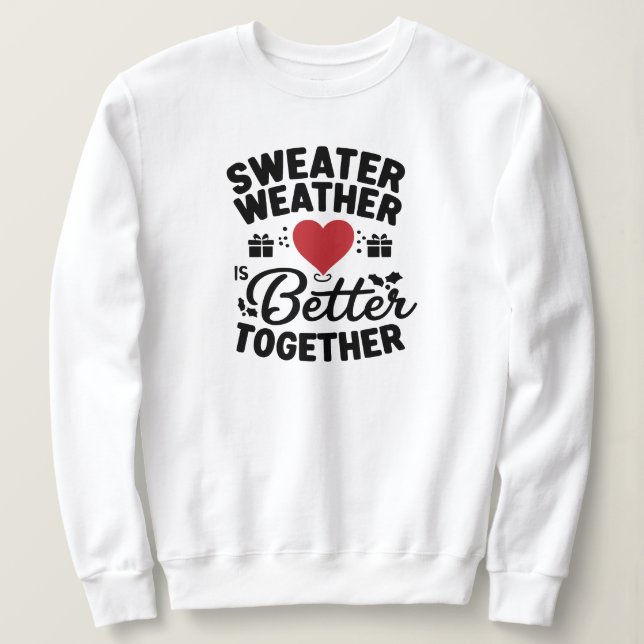 Sudadera Navidades divertidos Sweatshirt para adultos (Anverso del diseño)
