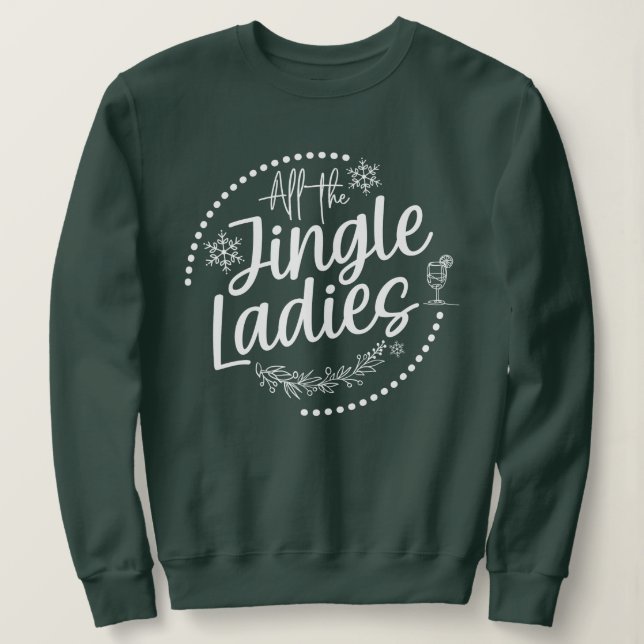 Sudadera Navidades divertidos Sweatshirt para adultos (Anverso del diseño)