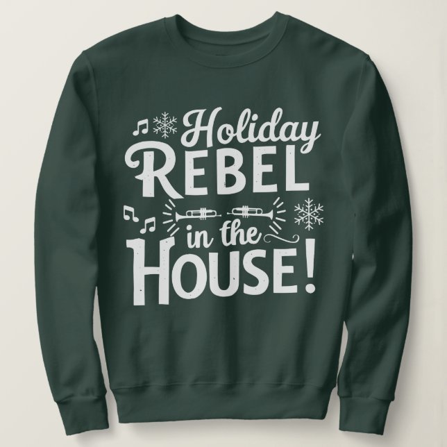 Sudadera Navidades divertidos Sweatshirt para adultos (Anverso del diseño)