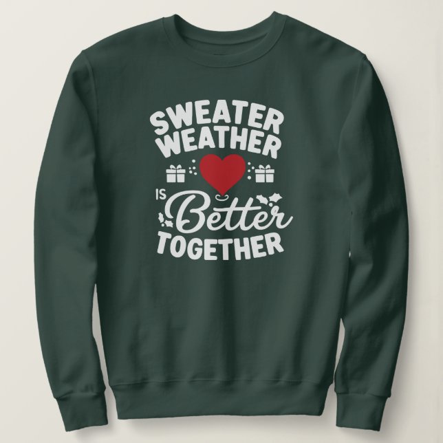 Sudadera Navidades divertidos Sweatshirt para adultos (Anverso del diseño)