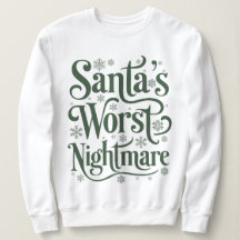 Navidades divertidos Sweatshirt para adultos