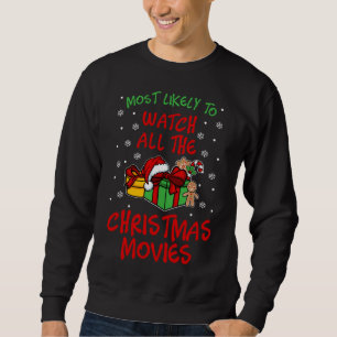 Sudadera Navidades educados Familia Pajama coqueteando humo