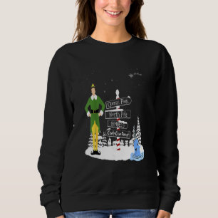 Sudadera Navidades Elf Towns Holiday Santa Buddy Snow