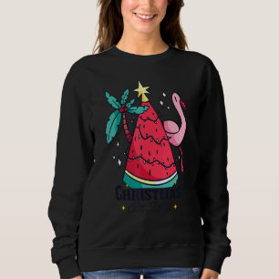 Sudadera Navidades En Julio Vacaciones Verano Melon Flaming