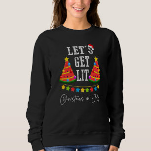 Sudadera Navidades en julio, verano de la sandía vamos