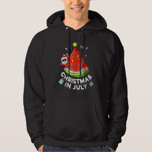 Sudadera Navidades En Julio Watermelon Santa Summer Tree