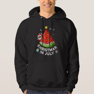 Sudadera Navidades En Julio Watermelon Santa Summer Tree 1