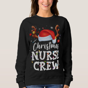 Sudadera Navidades Enfermera de Enfermería Santa Hat Enferm