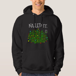 Sudadera NAVIDADES enmarañados desquiciados por TI iluminan