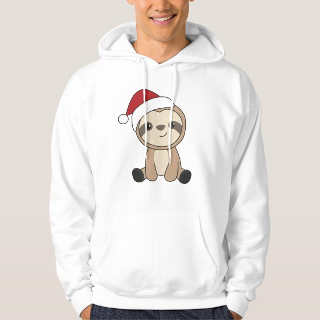Sudadera Navidades eslovacos Nieve animaciones de invierno (Anverso)