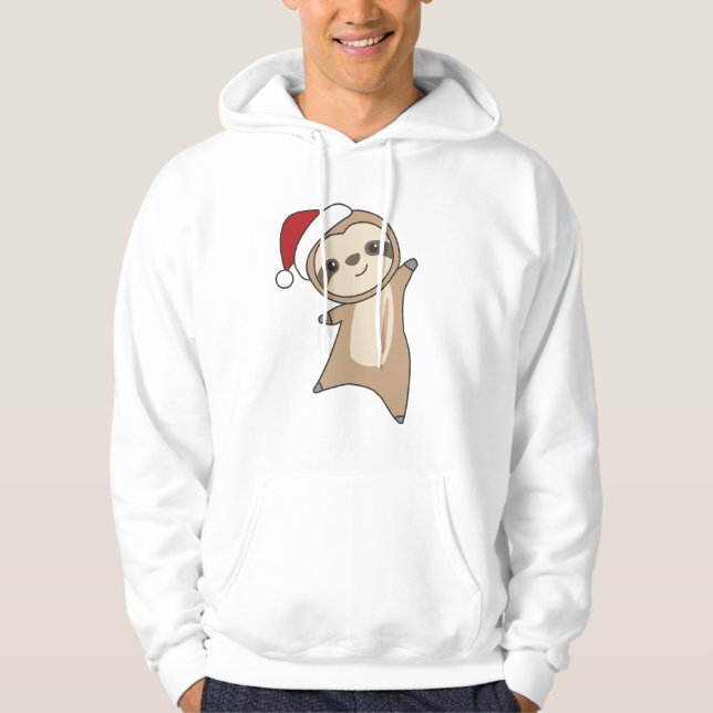 Sudadera Navidades eslovacos Nieve animaciones de invierno (Anverso)