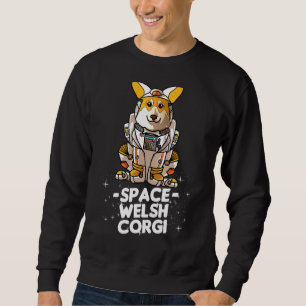 Sudadera Navidades espacio galés Corgi Suit Dad Mamá Perro
