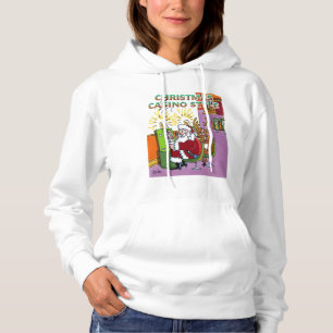 Sudadera Navidades Estilo Casino mujeres liebre blanca
