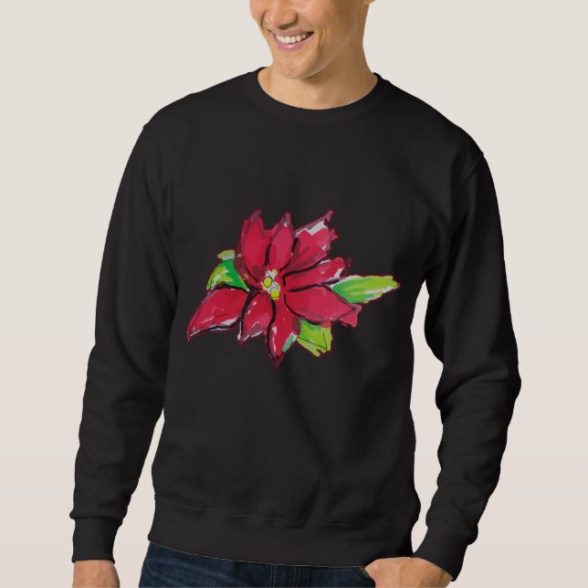 Sudadera Navidades Eve Flower (Anverso)