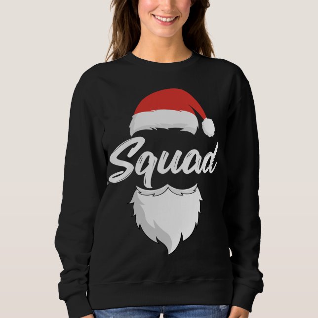 Sudadera Navidades Familia Coincidiendo con Pajamas Pjs Equ (Anverso)