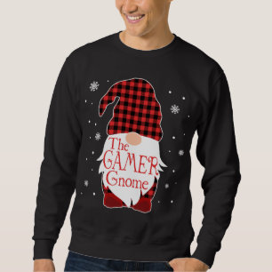 Sudadera Navidades Familia Pajama Gamer Gnome Búfalo P