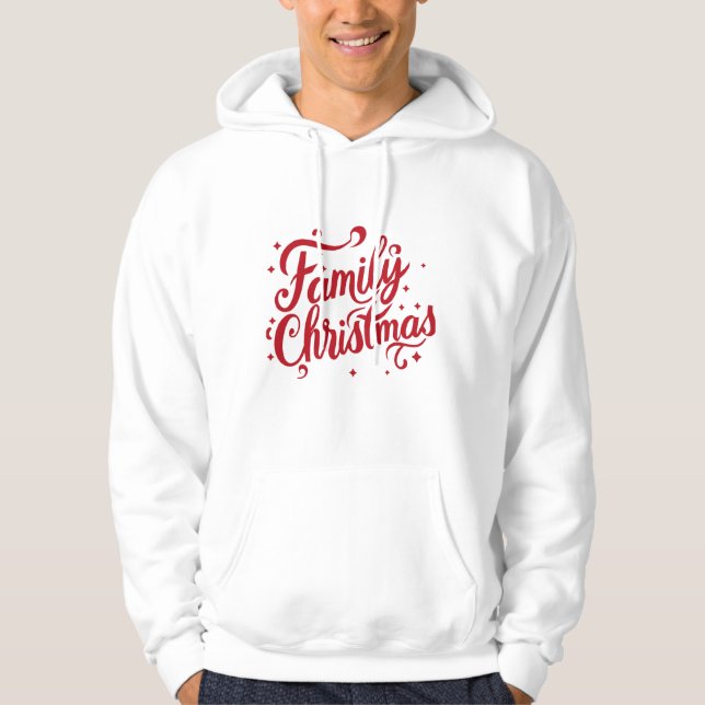 Sudadera Navidades familiares (Anverso)