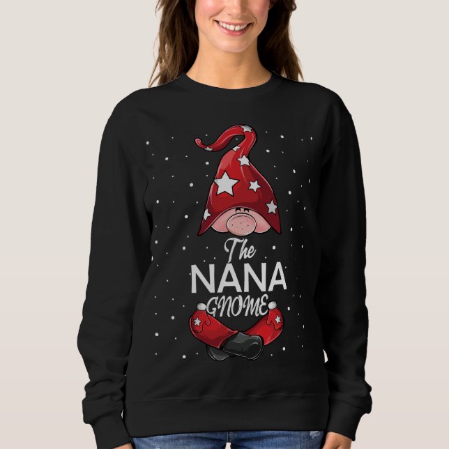 Sudadera Navidades familiares coincidentes Gracioso regalo  (Anverso)