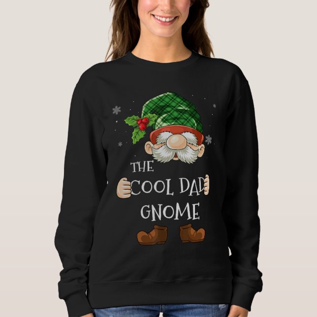 Sudadera Navidades familiares de Guay Dad Gnome Fiesta Paj (Anverso)