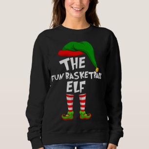 Sudadera Navidades familiares graciosos que juegan con el b