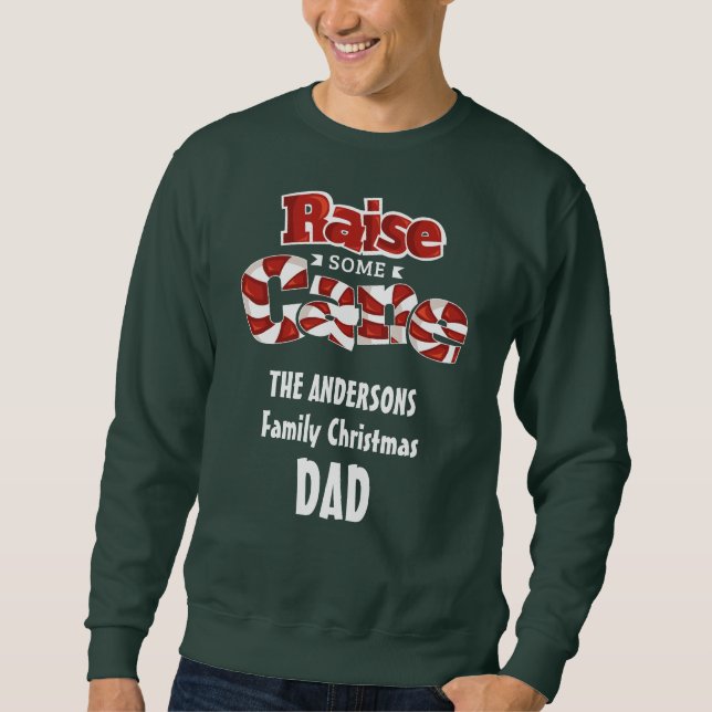 Sudadera Navidades familiares personalizados coincidiendo c (Anverso)