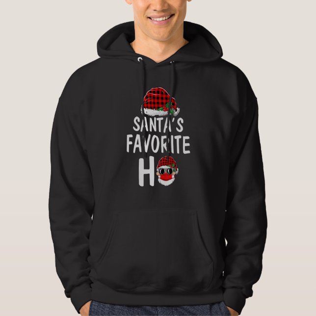 Sudadera Navidades favoritos de Santa Claus, Santa Claus, R (Anverso)