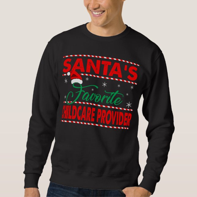 Sudadera Navidades favoritos de Santa Cruz (Anverso)