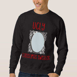 Sudadera Navidades feas y graciosas sudan con hombres espej