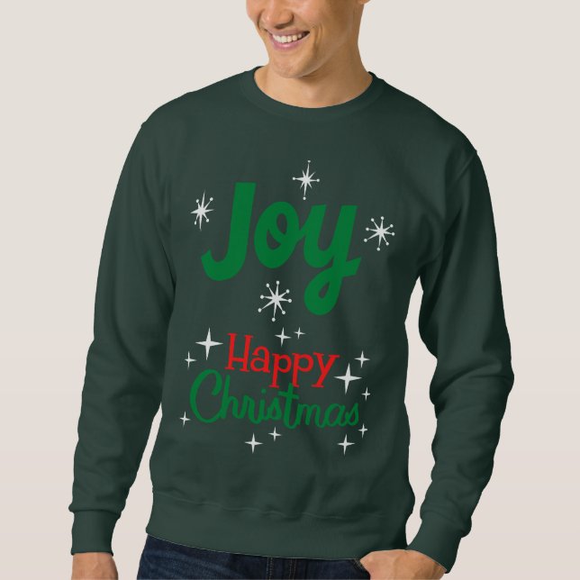 Sudadera Navidades felices (Anverso)