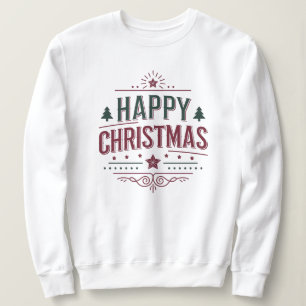 Sudadera Navidades felices Elegante vacaciones increíblem