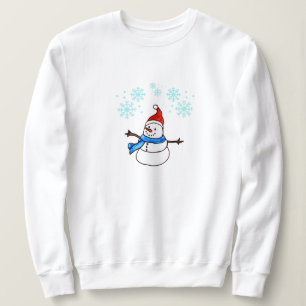 Sudadera Navidades felices Snowman Sweatshirt