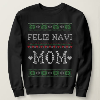 Sudadera navidades FELIZ NAVI MOM