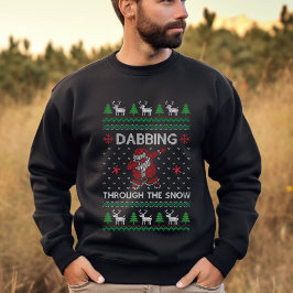 Sudadera Navidades feos de Santa Dabbing