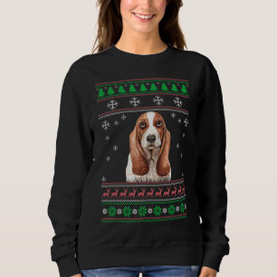 Sudadera Navidades feos del perro perro hondo engrasado sud