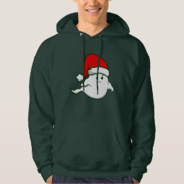 Sudadera navidades feos fantasma espeluznante verde