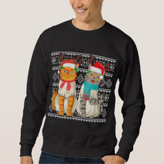 Sudadera Navidades feos regalos de navidad de Papá Noel par