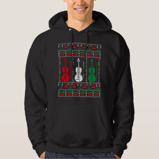 Sudadera Navidades feos violinistas endulzan familia violin