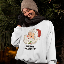 Sudadera NAVIDADES FERRY & BRIGHT Vintage Retro Jolly Santa