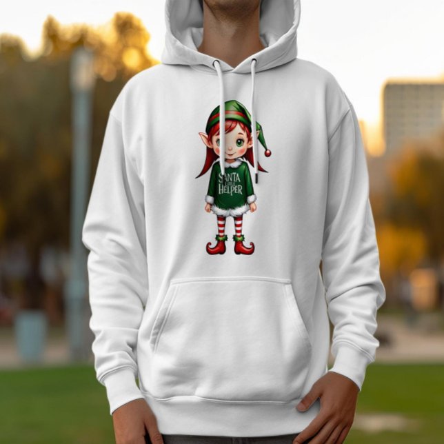 Sudadera Navidades festivos del pequeño ayudante del elfo (Subido por el creador)