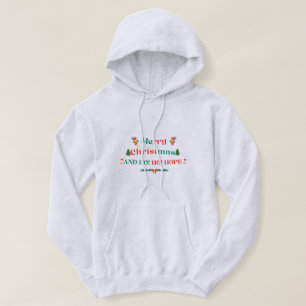 Sudadera Navidades festivos Tee masculino de espíritu