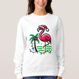 Sudadera "Navidades Flamingo Fun"