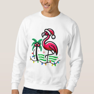Sudadera "Navidades Flamingo Fun"