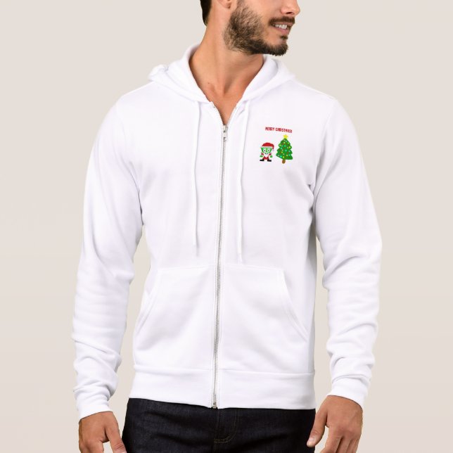 Sudadera Navidades FrankenCheese Hoodie Full Zip (Anverso)