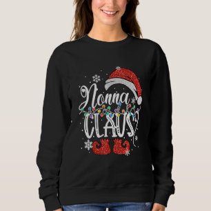 Sudadera Navidades Funny Nonna Claus Pajamas Santa