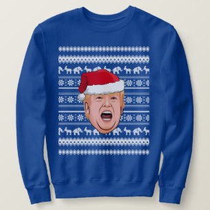 Sudadera Navidades furiosos de Donald Trump