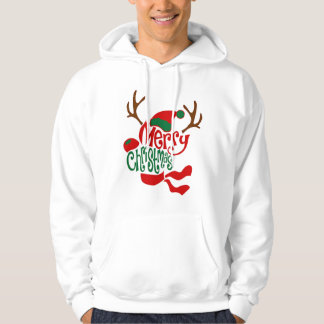 Sudadera navidades gafas de los hombres camisas suaves mang