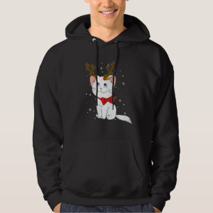 Sudadera Navidades Gatos Antillas De Renos Para Hombres Muj